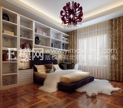 Modern style bedroom,3D models 