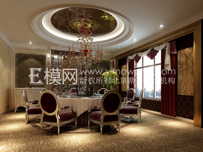 Deluxe Continental Restaurants,3D models 