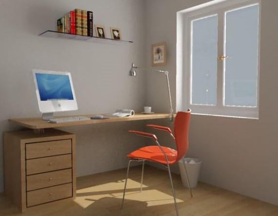 Simple study of modern,3D models 