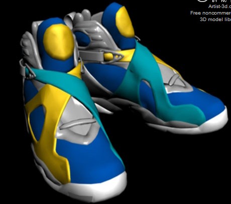 Basketball Shoes,3D models 