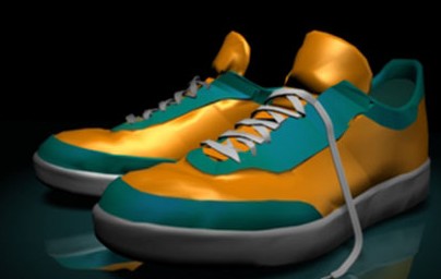 Slow running shoes,3D models 