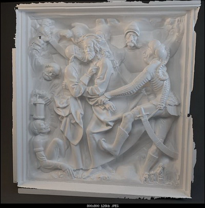 Model of the statue of characters,3D models 