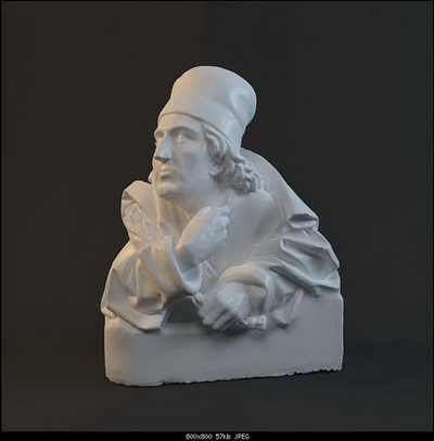 Model of the statue of characters,3D models 