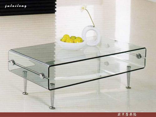 Square glass coffee table,3D models 