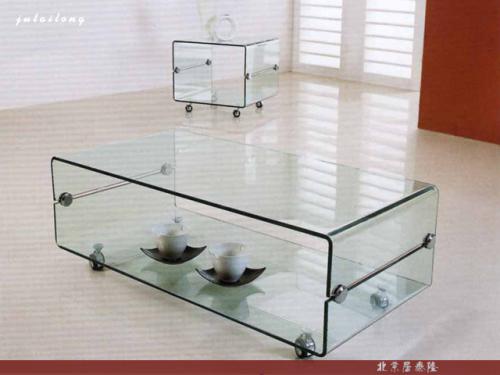 Square glass coffee table,3D models 