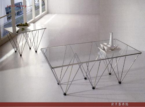 Square glass coffee table,3D models 