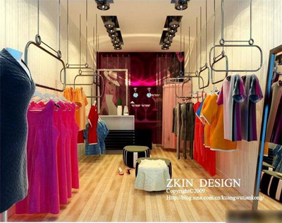 Fashion   Clothing Store on Space  Shops  Decoration  Clothing Stores  3d Model  Download