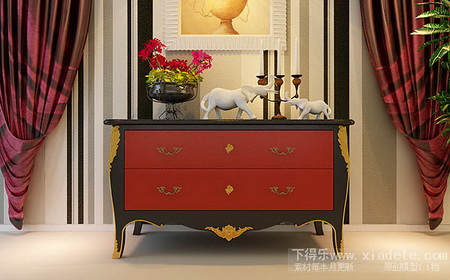 European cabinets,3D models 
