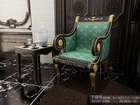 European Chair,3D models 