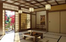 Japanese-style living room free 3D Models for download
