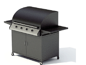 Download free 3D Models of Park facilities - facilities of Camping, barbecues,5-3