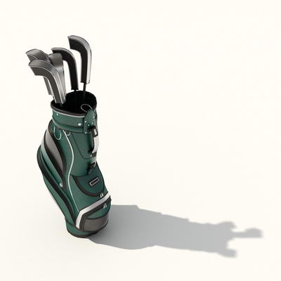Download free 3D Models  of Golf equipment