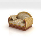 3D Models of Continental furniture-FREE 3D Models of sofa4-5