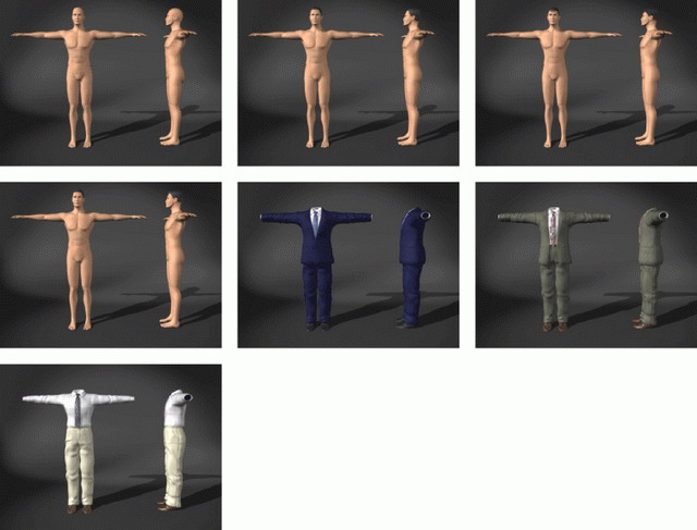 3d Figure Models free downloord