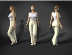 3d Figure Models free downloord