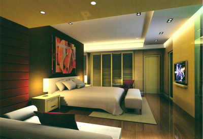  Room  on Bedroom    House  Villa  Townhouse  Modern Style  Contemporary Art