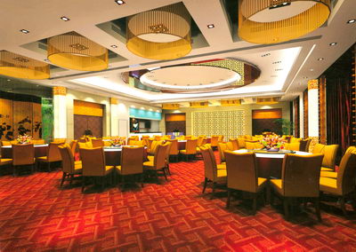Comfortable Dining Hall -Red Carpet