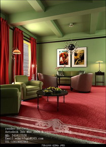 Impressive Colour Contrast Livingroom