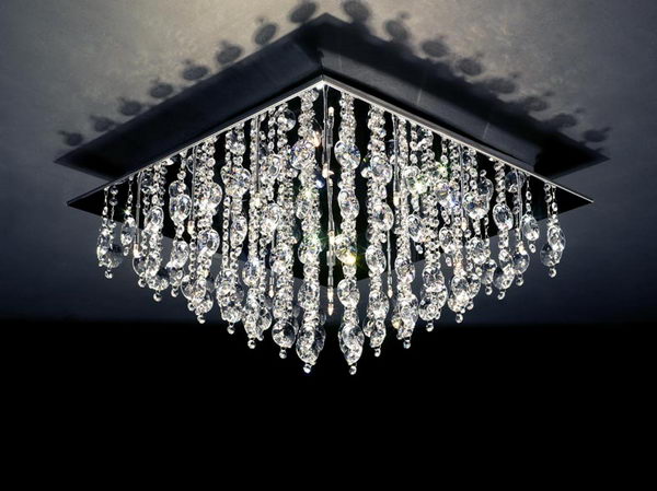 Deluxe Crystal Pendant Lamp