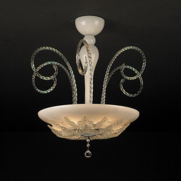 Stylish Wrought Iron Pendant Lamp