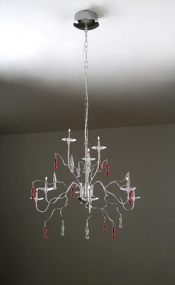 Crystal Two-tier Chandelier Model Free Download