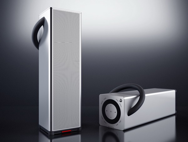 3d model library, download free, Modernism Speaker 3d Models