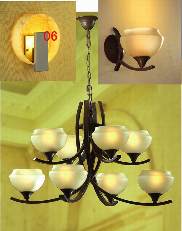 Pendant Lamps AND Wall lamps