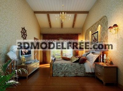 Bedroom In A Loft