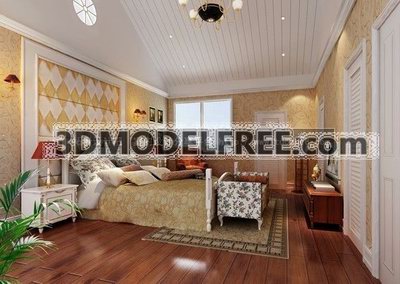 Bedroom In A Loft