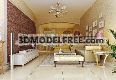 Living Room and Dining Room