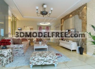 Living Room and Dining Room