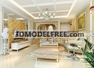 Living Room and Dining Room