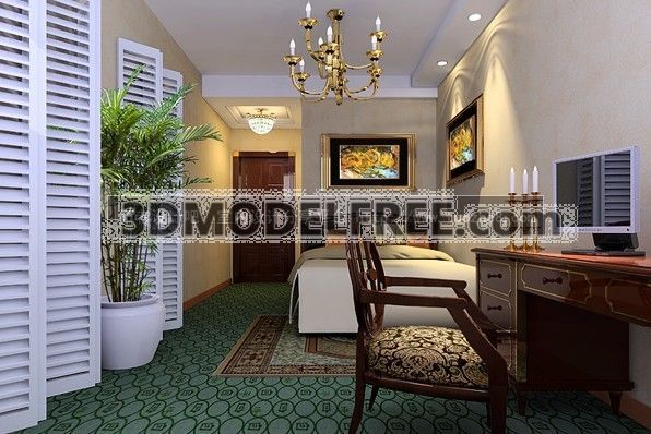Modern Style Bedroom_ Americanism