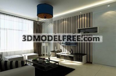 Modernism Livingroom Decoration Design