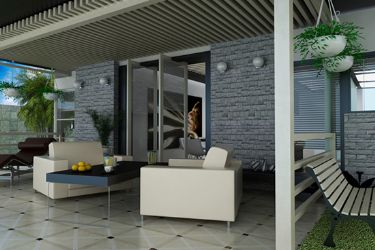 Lively Modern Style Interior Sence Design