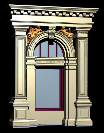 Austrian Style Architecture Demo: Windows and Doors