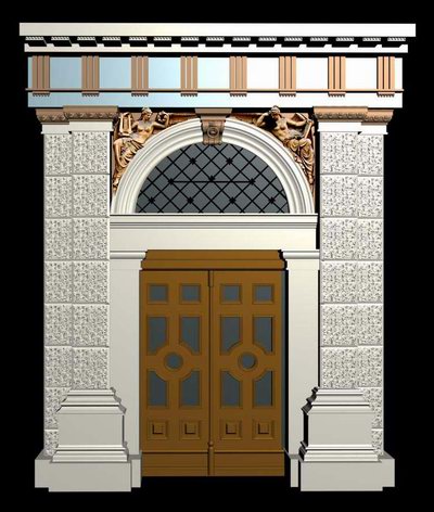 Austrian Style Architecture Demo: Windows and Doors