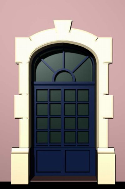 Belgian Style Architecture Demo: Windows and Doors