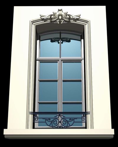 Belgian Style Architecture Demo: Windows and Doors