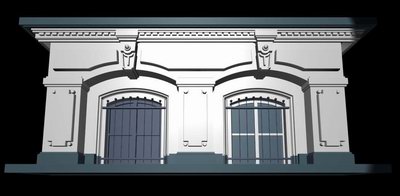 Belgian Style Architecture Demo: Windows and Doors