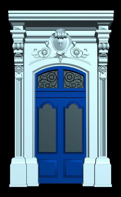 Belgian Style Architecture Demo: Windows and Doors