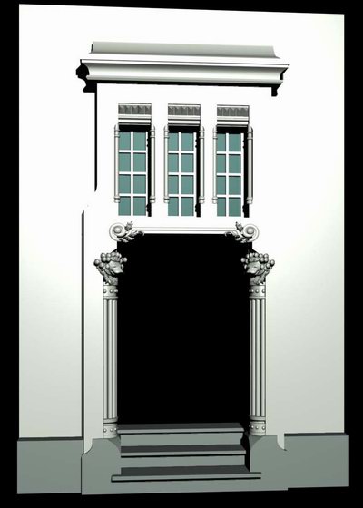 German Style Architecture Demo: Windows and Doors