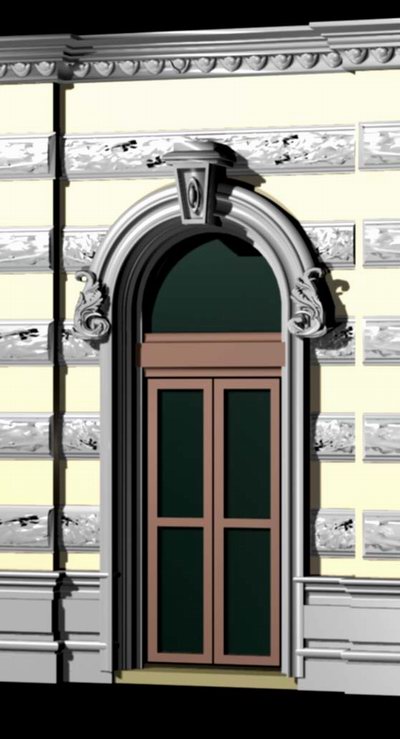 German Style Architecture Demo: Windows and Doors