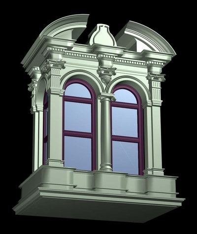 German Style Architecture Demo: Windows and Doors