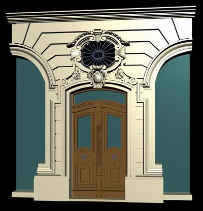 German Style Architecture Demo: Windows and Doors