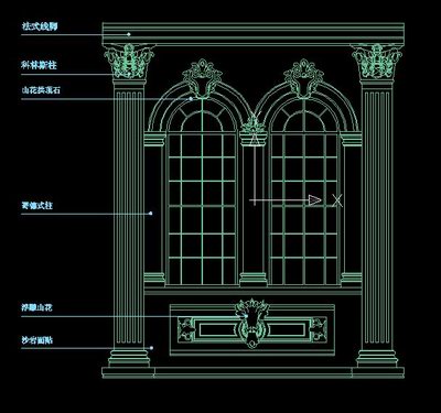Italian Style Architecture Demo: Windows and Doors
