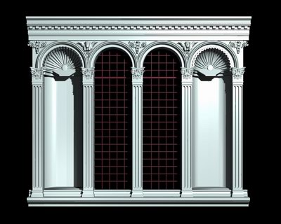 Italian Style Architecture Demo: Windows and Doors