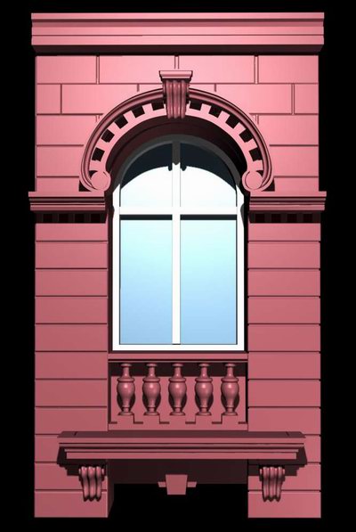 Italian Style Architecture Demo: Windows and Doors