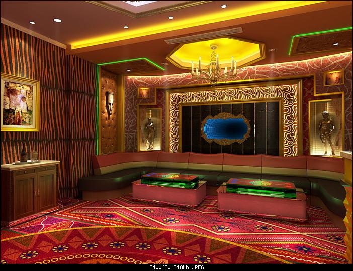 full color design for Ethnic Home