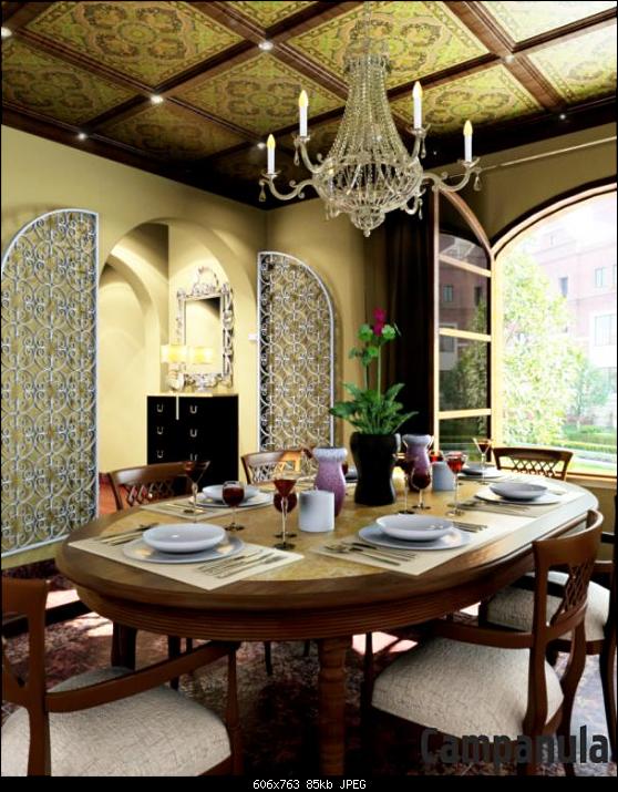 French Conuntry Style Dining Room